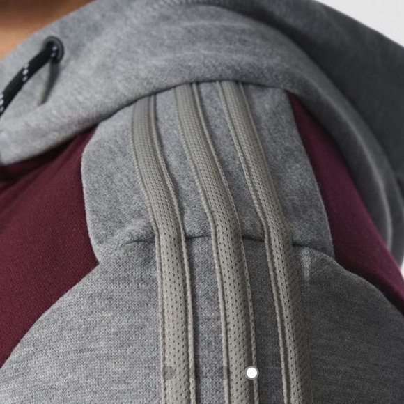 Adidas - Jacket with Stripes Sleeve - Picture 2 of 13